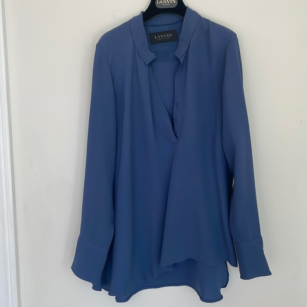 Lanvin 100% silk blouse
